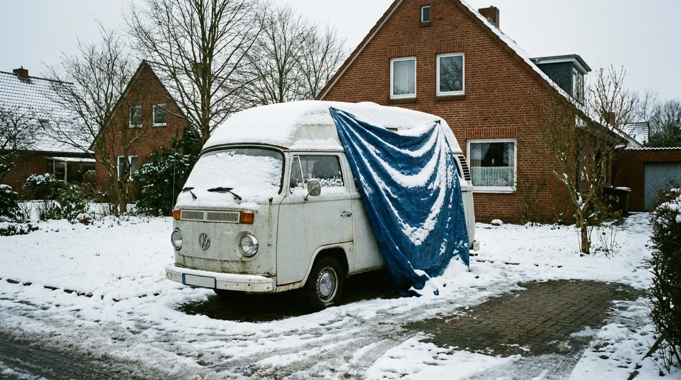 Über Winter einlagern statt zuhause